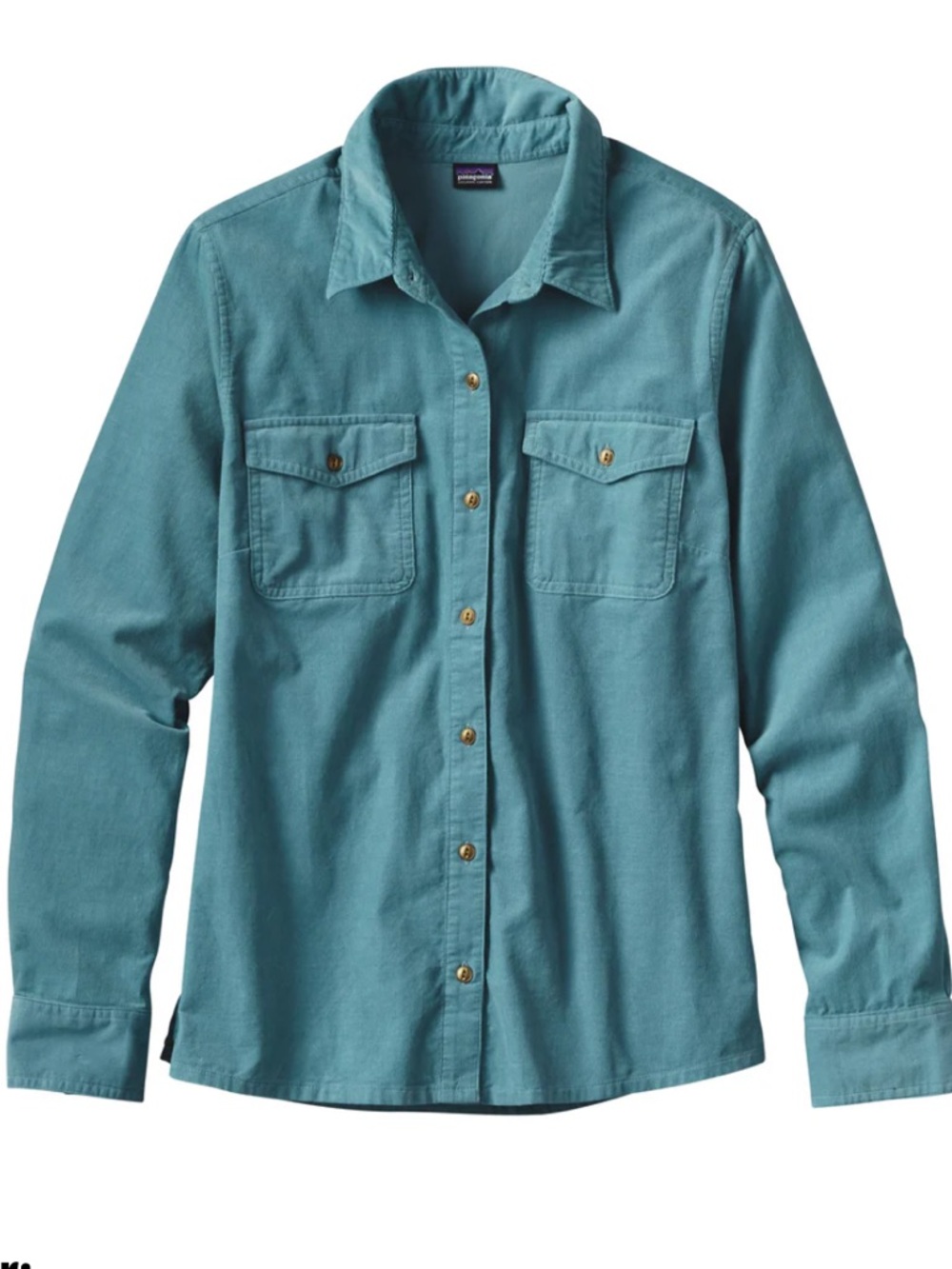 Patagonia Sz 4 Women’s Long Sleeved Micro Cord Shirt